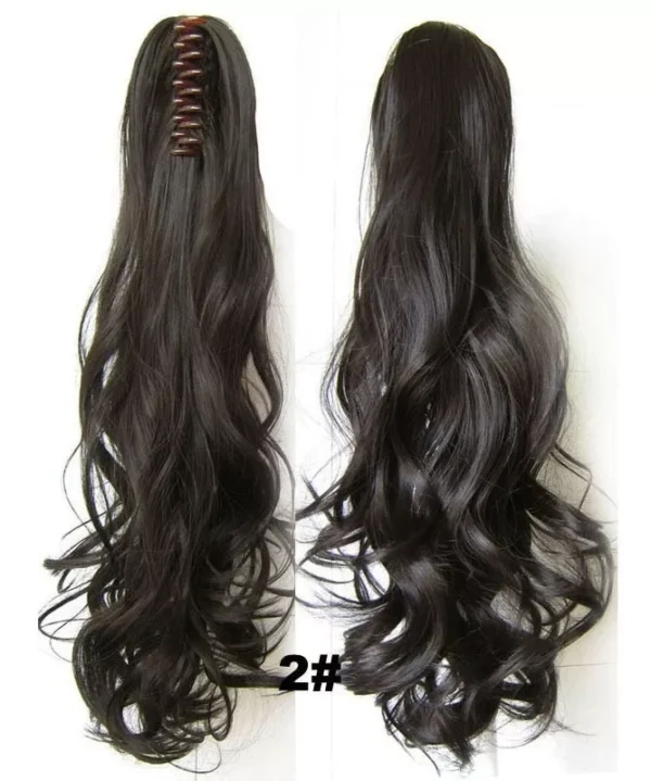 Puff Lindo Aplique Ombre Mel Cacheado Coque Afro - Imagem 4