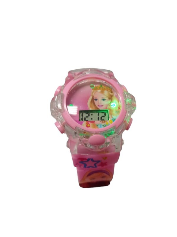 10 Barbie Relogio Musical  E Brilha Lindo Kids Lembrancinha - Imagem 6