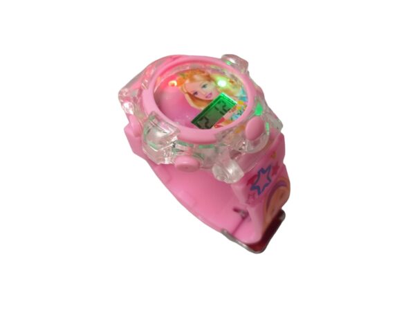 10 Barbie Relogio Musical  E Brilha Lindo Kids Lembrancinha - Imagem 2