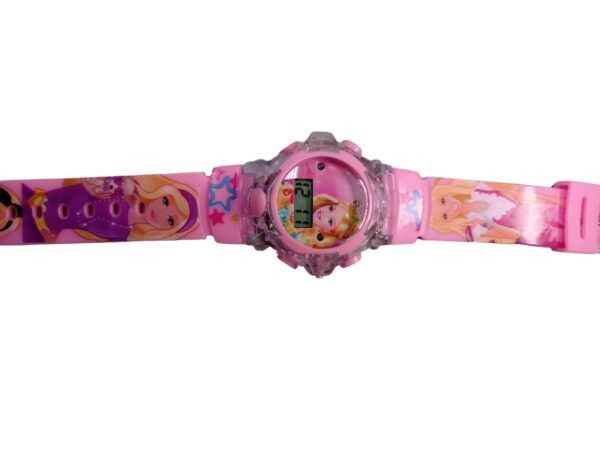 10 Barbie Relogio Musical  E Brilha Lindo Kids Lembrancinha - Imagem 7